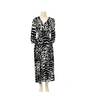 Jaase Animal Print maxi dress XS
